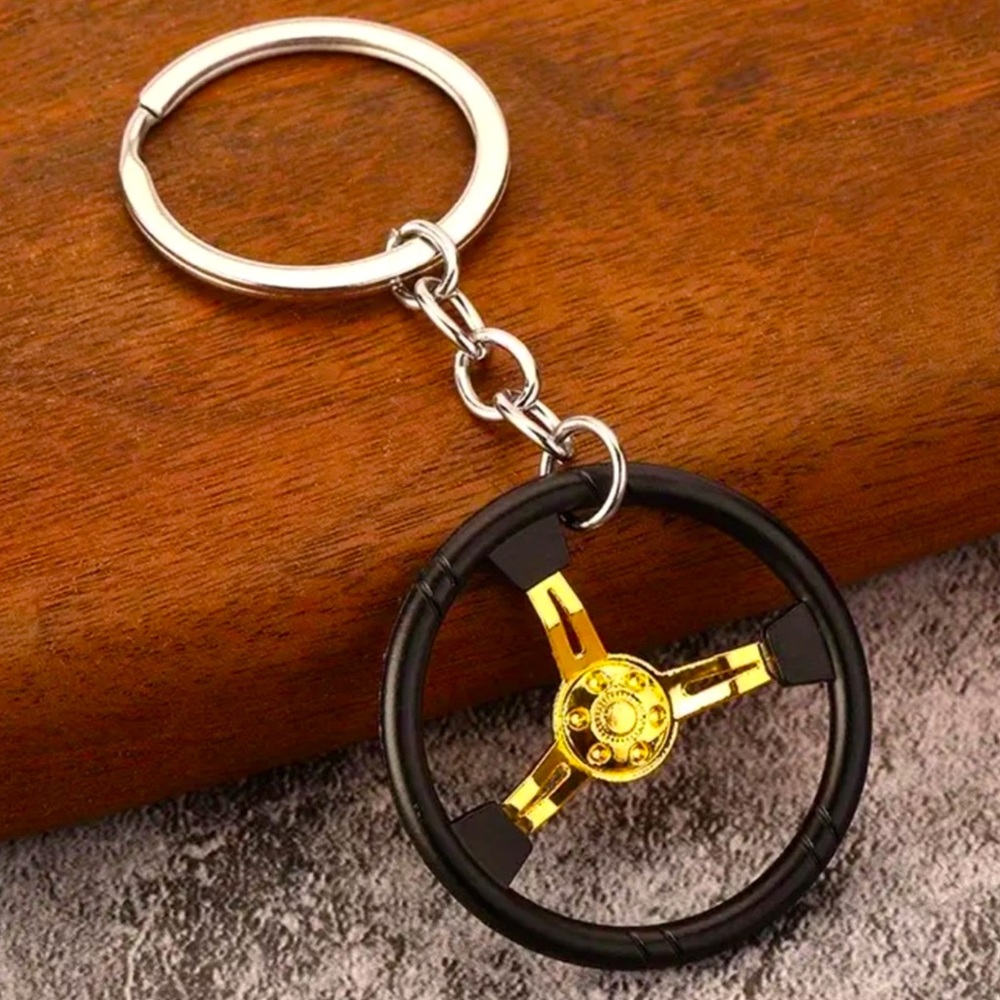 Steering Wheel Key Chain NWT